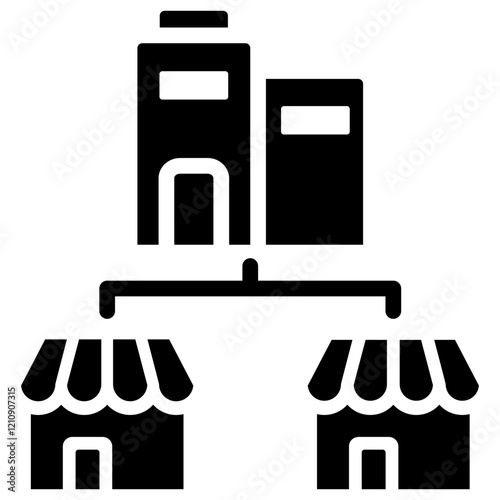Franchise Glyph Icon