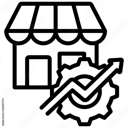 Market Outline Icon