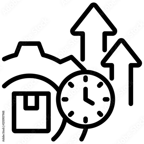 Productivity Outline Icon