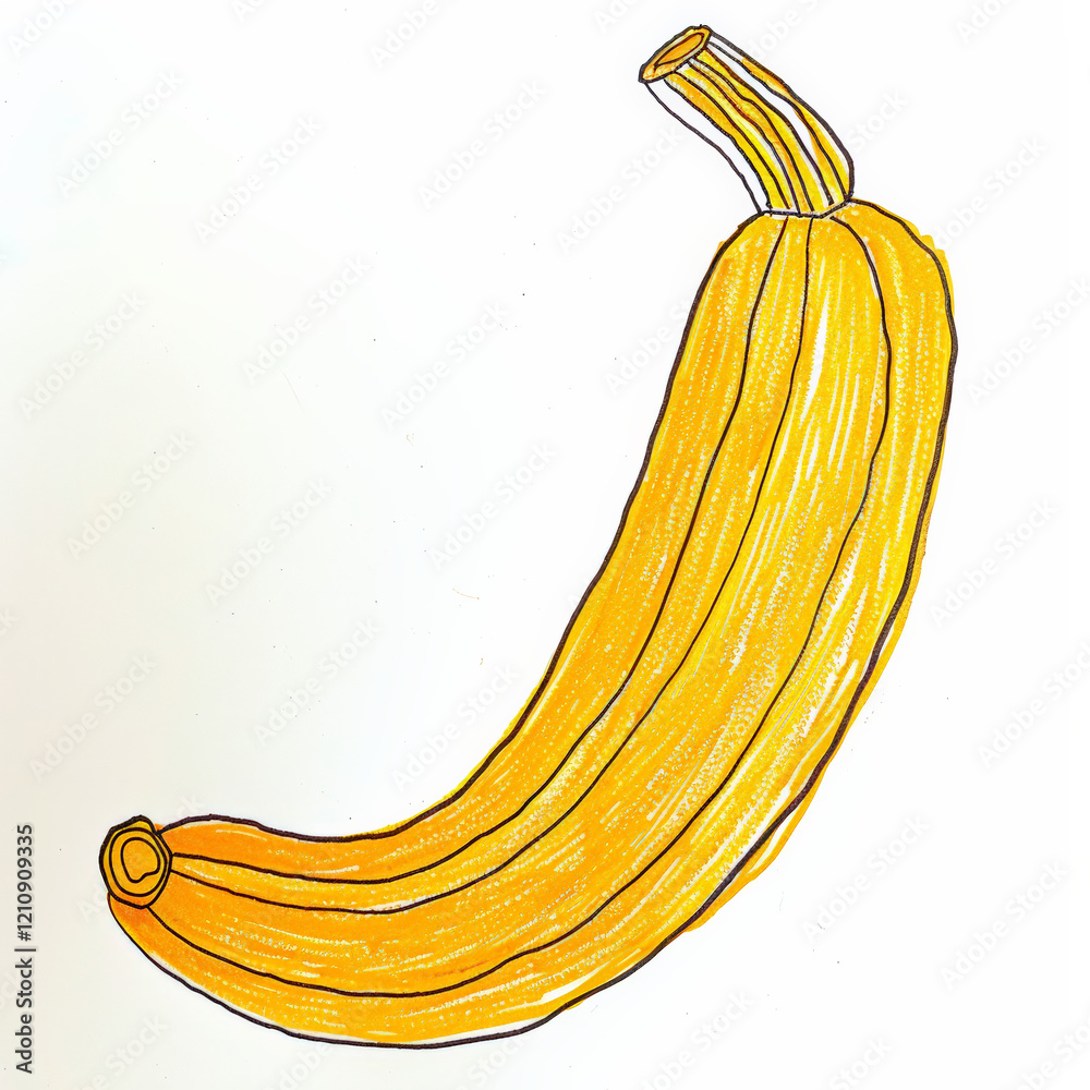 vibrant yellow zucchini with smooth texture and curved shape vibrant yellow zucchini with smooth texture and curved shape