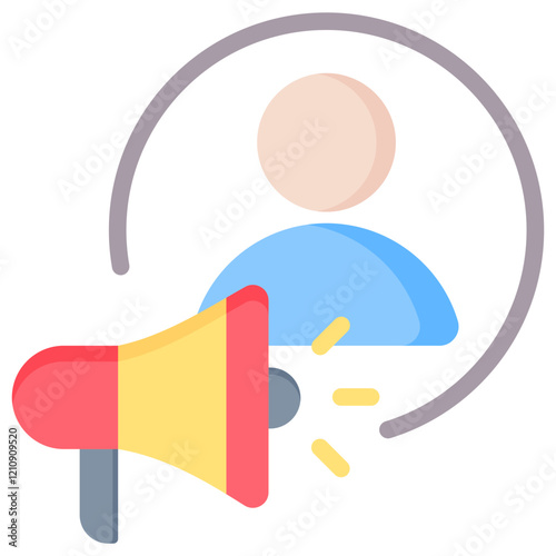 Customer Advocary Flat Icon