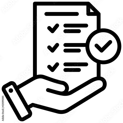 Accountability Outline Icon