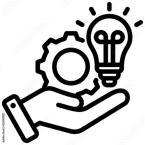 Proactive Outline Icon