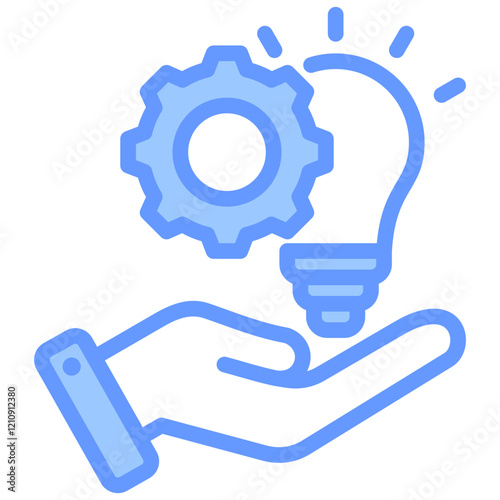 Innovation Blue Icon