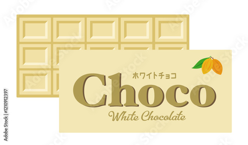 お菓子_チョコレート_板チョコ_ホワイトチョコレート