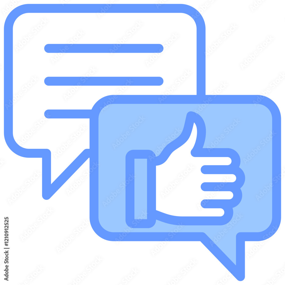 Feedback Blue Icon Feedback Blue Icon
