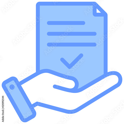 Assignment Blue Icon