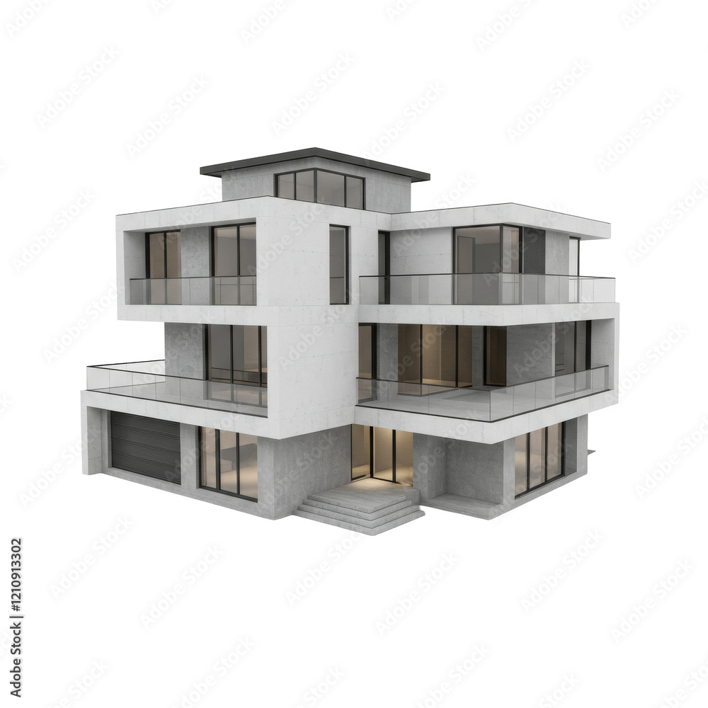 PNG, realistic house isolated on transparent background, modern house, residential house, home design, house exterior PNG, realistic house isolated on transparent background, modern house, residential house, home design, house exterior