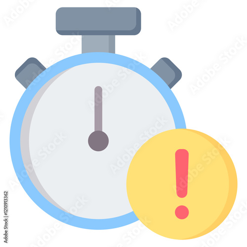 Deadline Flat Icon