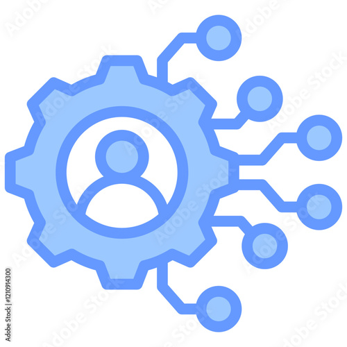 Transformation Blue Icon