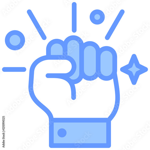 Empower Blue Icon