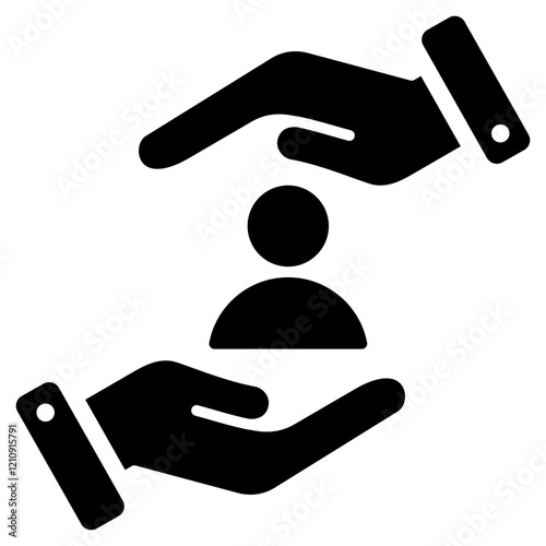 Empowerment Glyph Icon