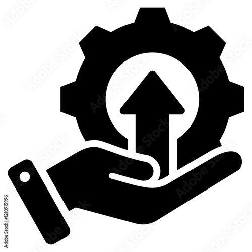 Revolutionize Glyph Icon