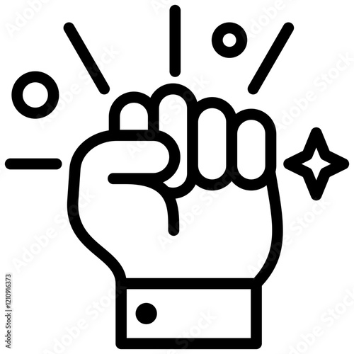 Empower Outline Icon