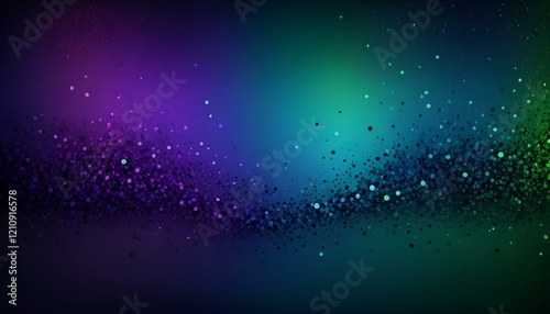 Blue, green, purple background image, gradation, texture, light