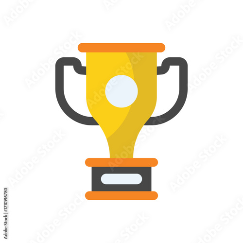 Trophy vector icon