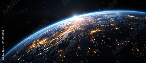 earth in space