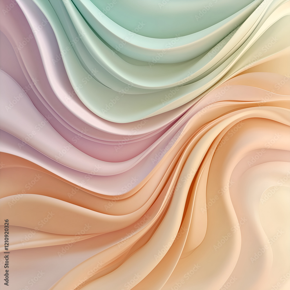 Elegant romantic flow with blended organic curves Elegant romantic flow with blended organic curves