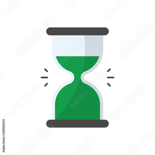 Hourglass vector icon