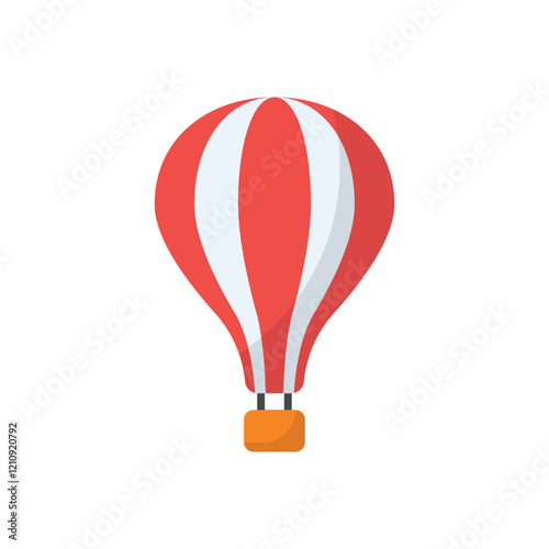 Hot Air Ballon vector icon