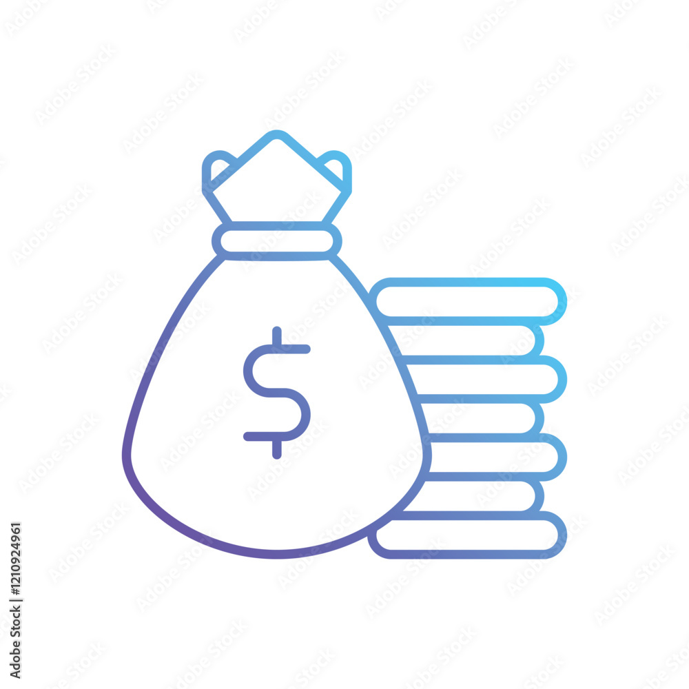 Profits vector icon Profits vector icon