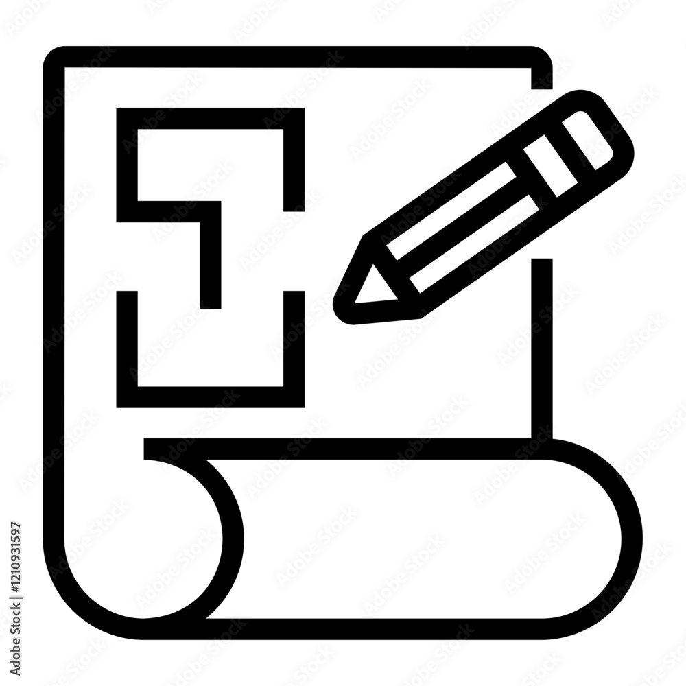 draw Line Icon draw Line Icon