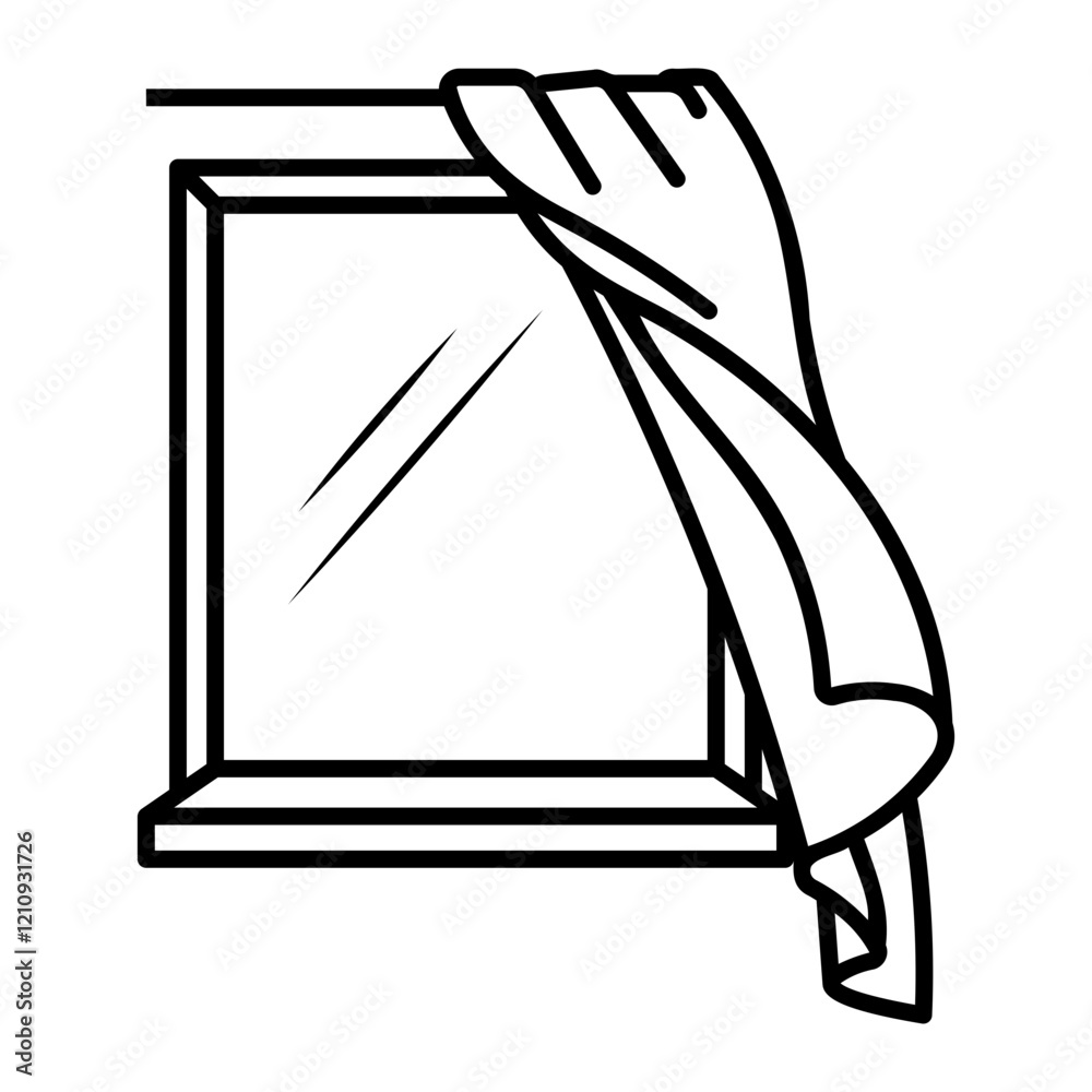 window Line Icon