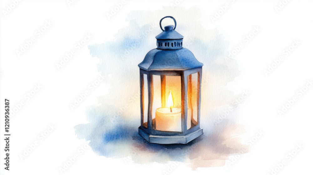 beautiful lantern with glowing candle, creating warm ambiance beautiful lantern with glowing candle, creating warm ambiance