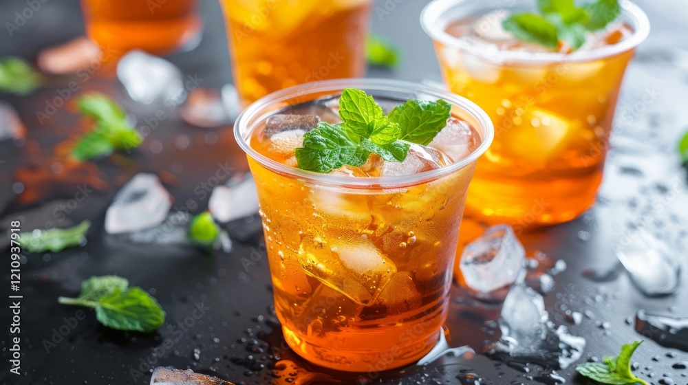 Enjoy a refreshing Iced Tea with Mint Enjoy a refreshing Iced Tea with Mint