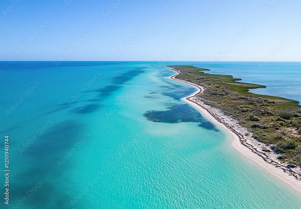 Fototapeta premium Road to Monkey Mia Shark Bay Western Australia