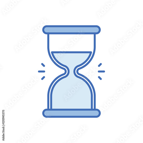 Hourglass vector icon