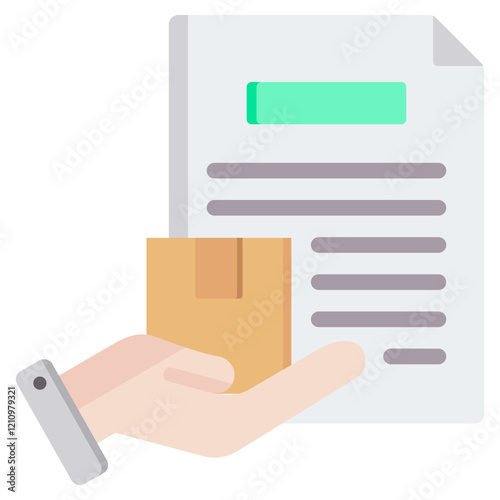 Collateral Flat Icon
