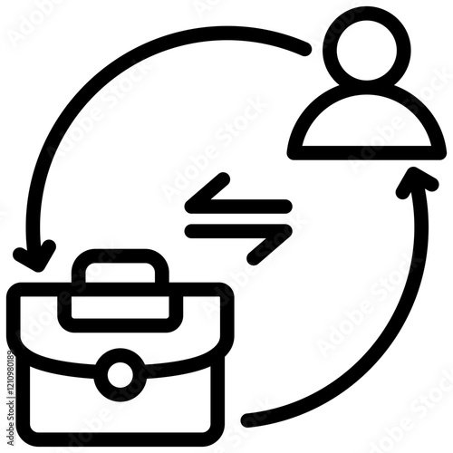 B2C Outline Icon