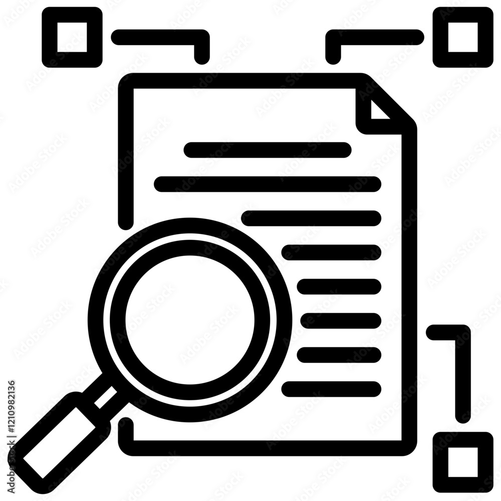 Query Outline Icon Query Outline Icon