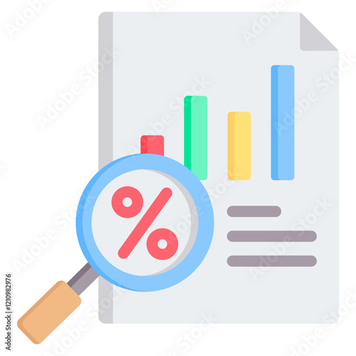 Quantification Flat Icon