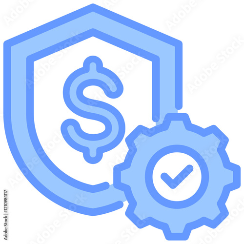 Solvency Blue Icon