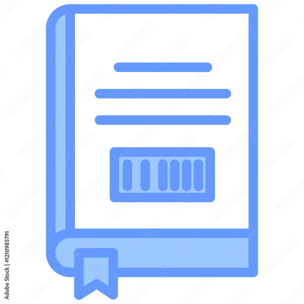 Isbn Blue Icon