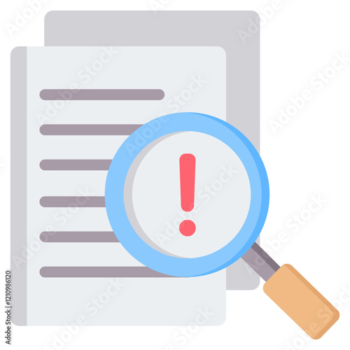 Plagiarism Flat Icon