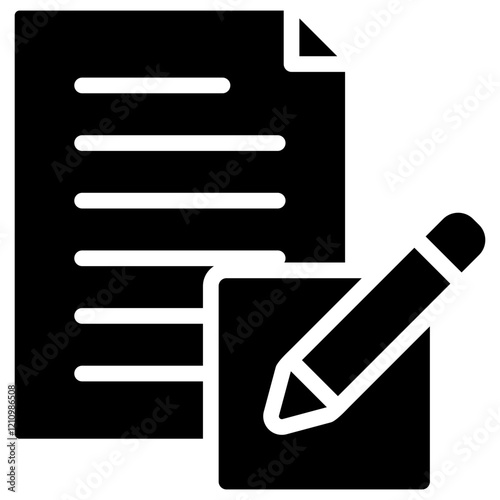 Editing Glyph Icon