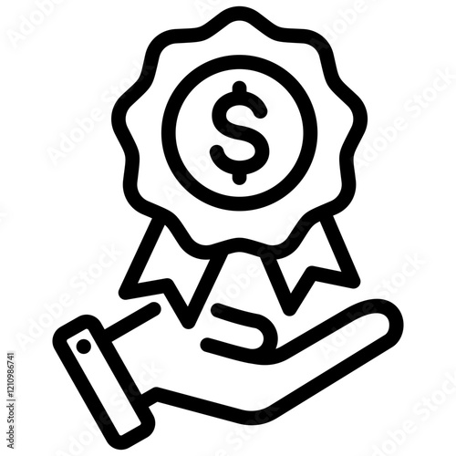 Royalty Outline Icon