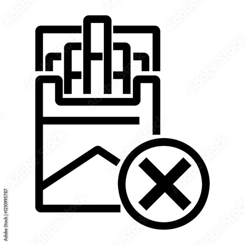 bad Line Icon