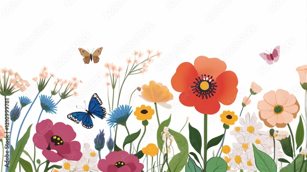 Obraz premium daisy and flowers