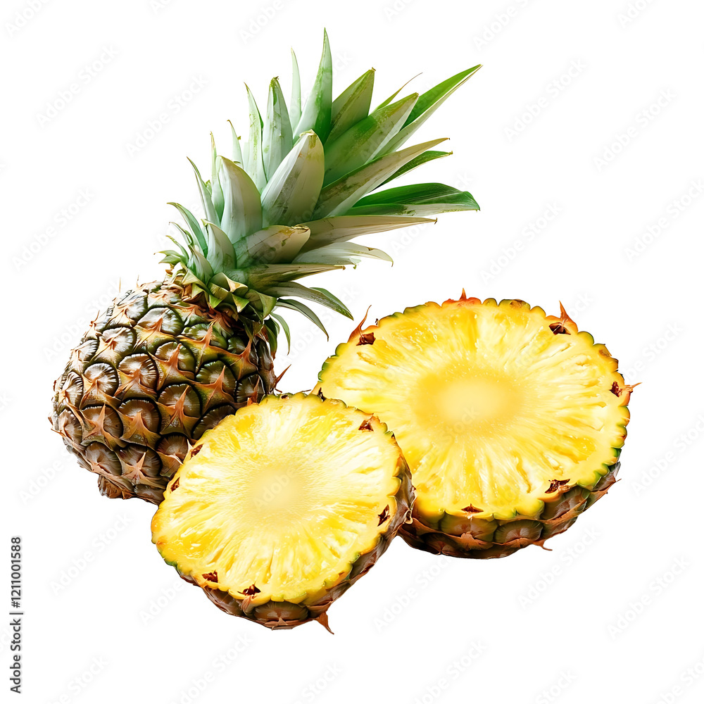 REAL ANANAS WITH WHITE BACKGROUND REAL ANANAS WITH WHITE BACKGROUND