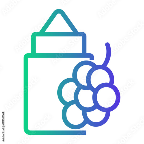 liquid Line Gradient Icon