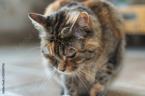 Vomiting Cat: An Unsettling Depiction of Feline Health Struggles