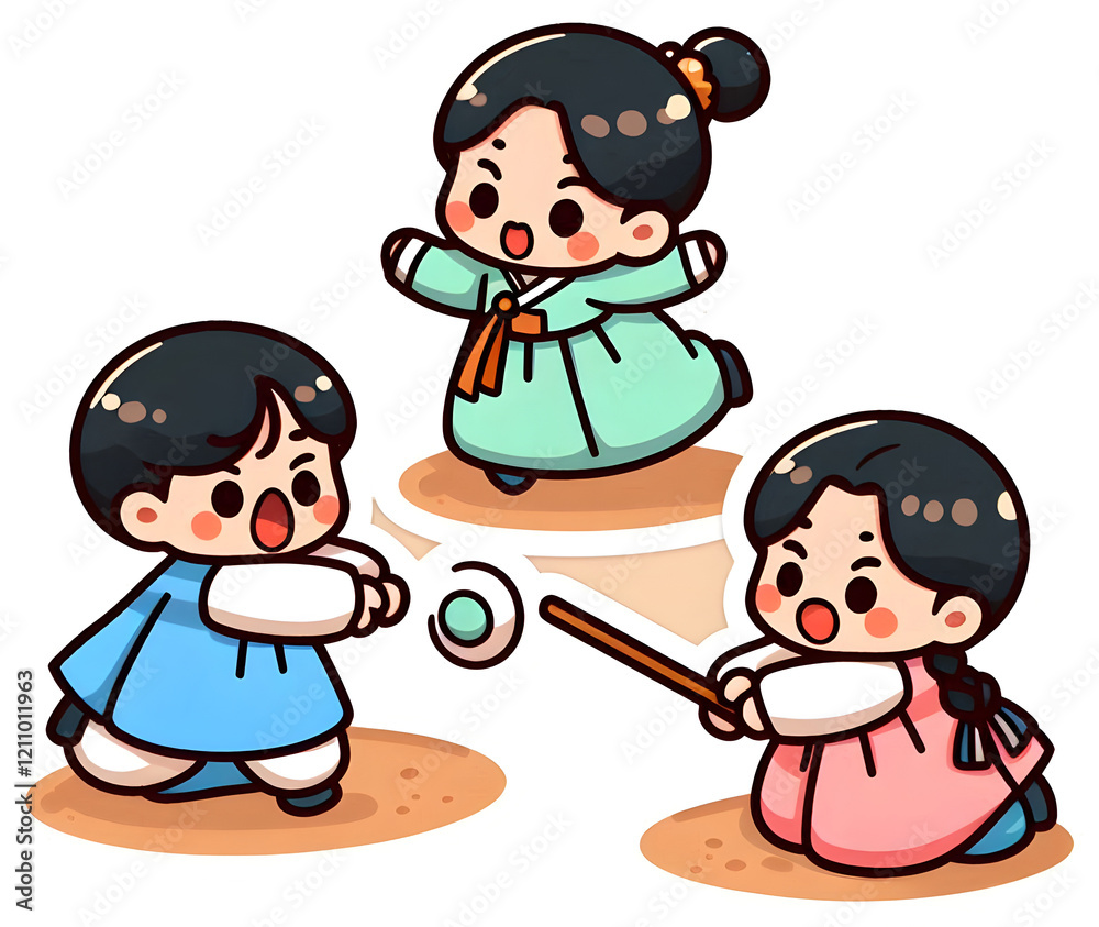 a traditional Korean game