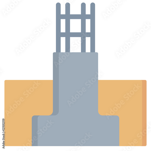 Reinforcement Flat Icon