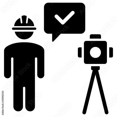 Surveyor Glyph Icon
