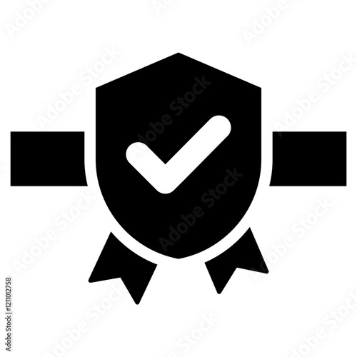 Warranty Glyph Icon