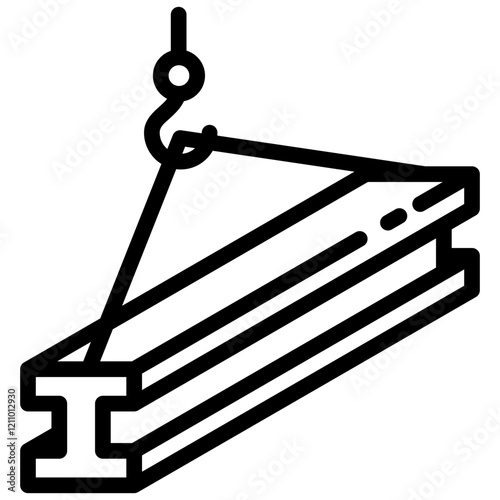 Steel Outline Icon